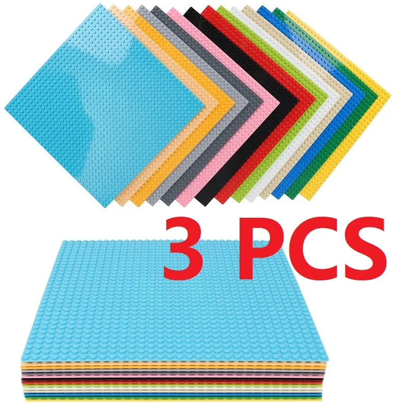 Lego Set Creator - 3PCS Klassische Grundplatten Blöcke 32x32 32x16