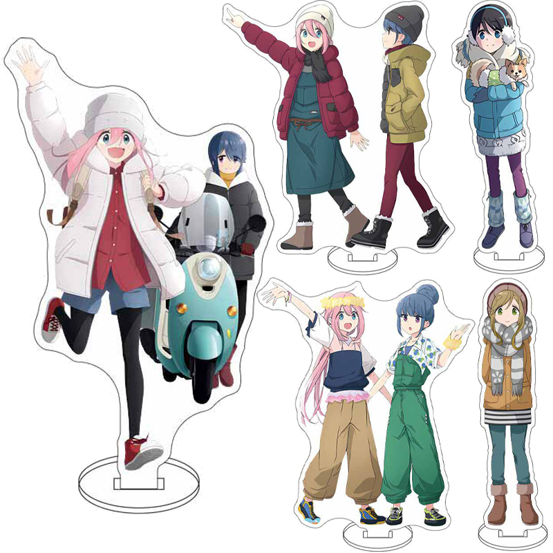 Figma Stand Set - 16CM Anime ‌ Yuru Camp Figuren: