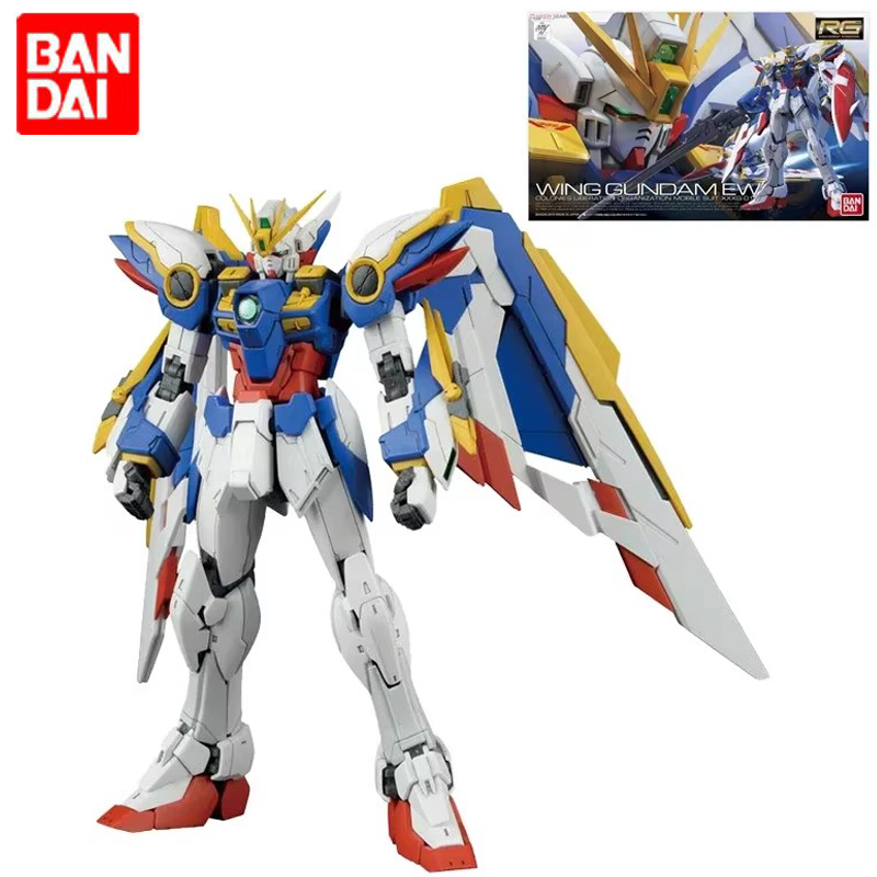Bandai Model Gundam Rg - Bandai Original Anime Figur Gundam RG