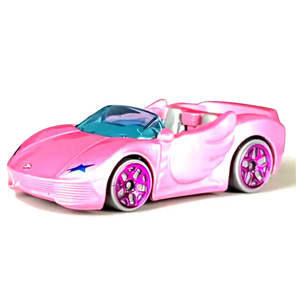 Hot Wheels Car Track Sets - Hot Wheels Rosa Barbie Extra Kinder