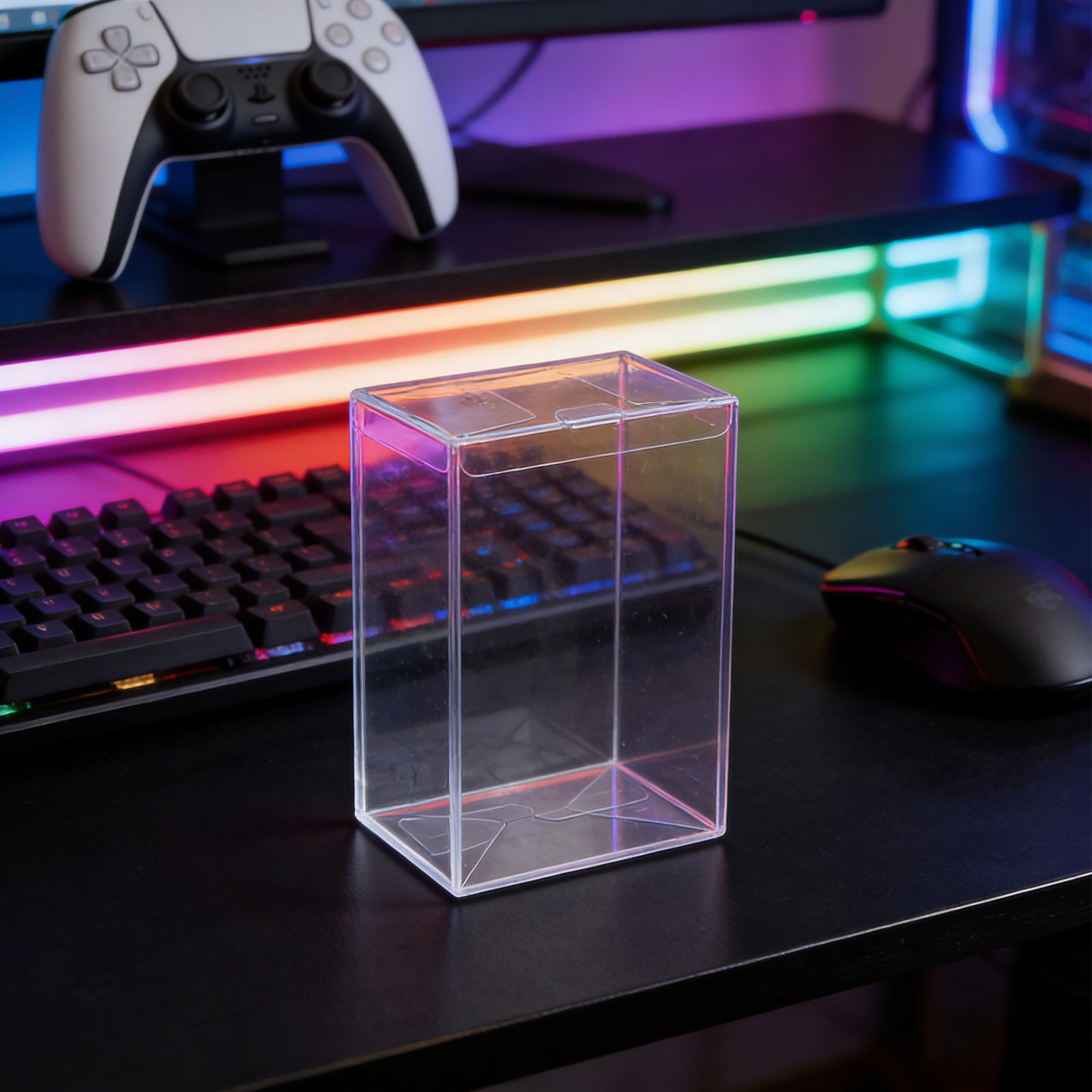 Action Figure Stand - 10 Stück Klare Vitrine Schutz-Displaybox 4