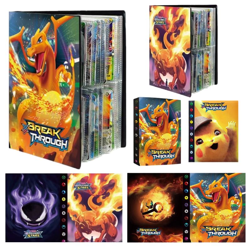 Pokemon Binder Card - Pokemon Glurak Kartenalbum 240 Stück Pokemon