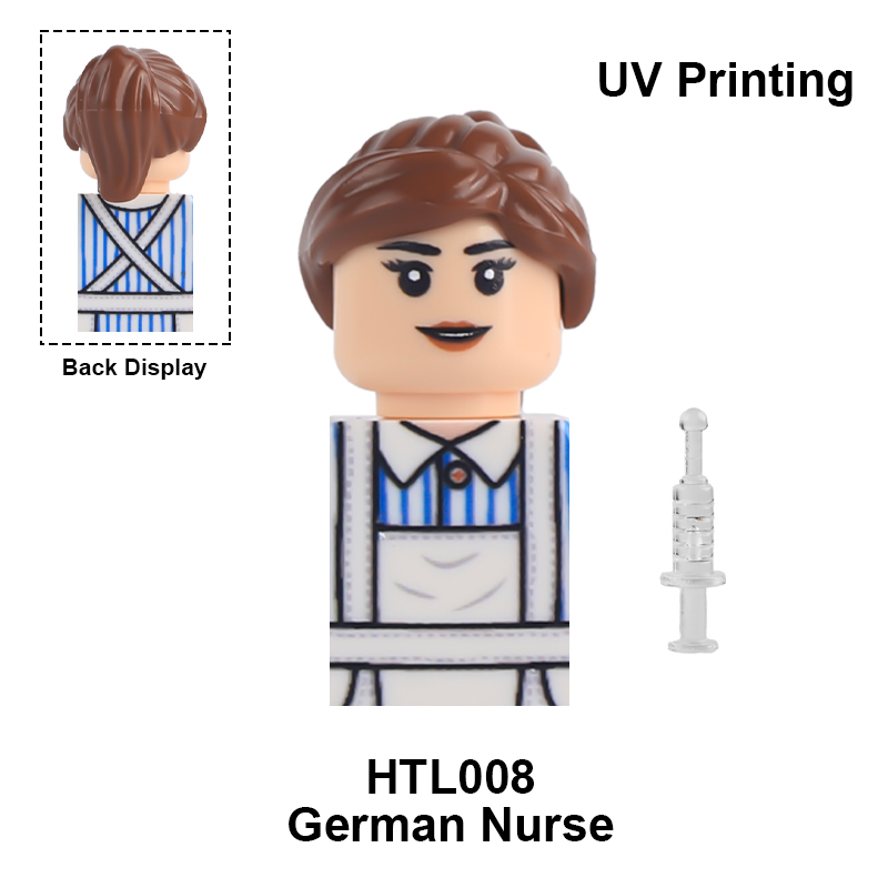 WW2 Militär UV Gedruckt Offizi – Lego Minifigure Holder Bewertung und Preis