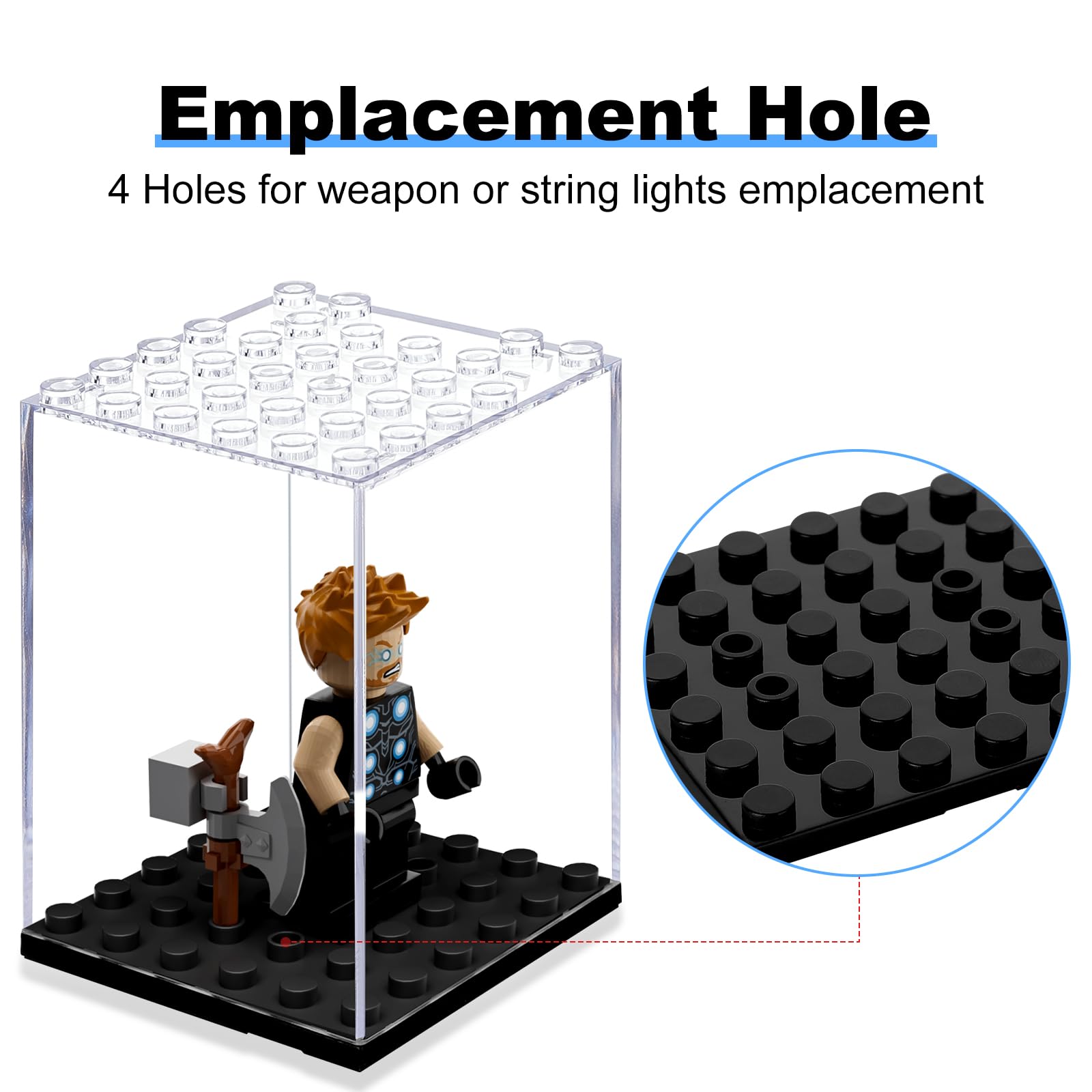 Acryl-Baustein-Ausstellungsbox – Lego Minifigure Holder Bewertung und Preis