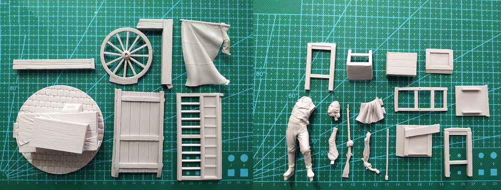 Unbemaltes Set 1/24 75mm Franz – Figma Stand Set Bewertung und Preis