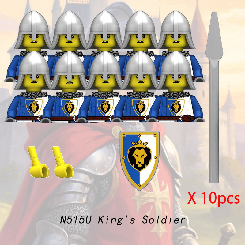 Mittelalterliche Burg-Ritter-M – Lego Minifigure Holder Bewertung und Preis