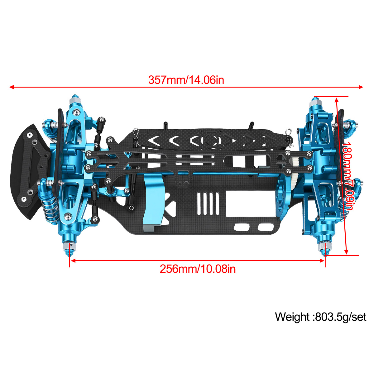 Aluminium- und Carbonfaser-Rah – Tamiya Model Rc Car Bewertung und Preis