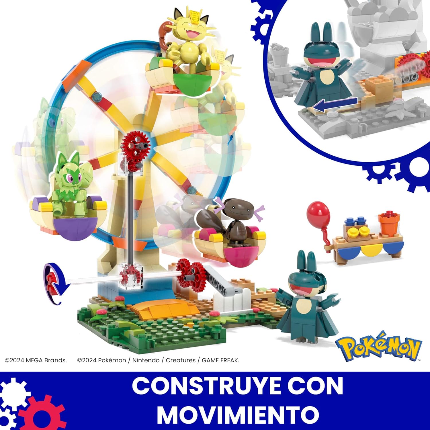 MEGA Pokémon Fun on the Ferris – Lego Set Technic Bewertung und Preis