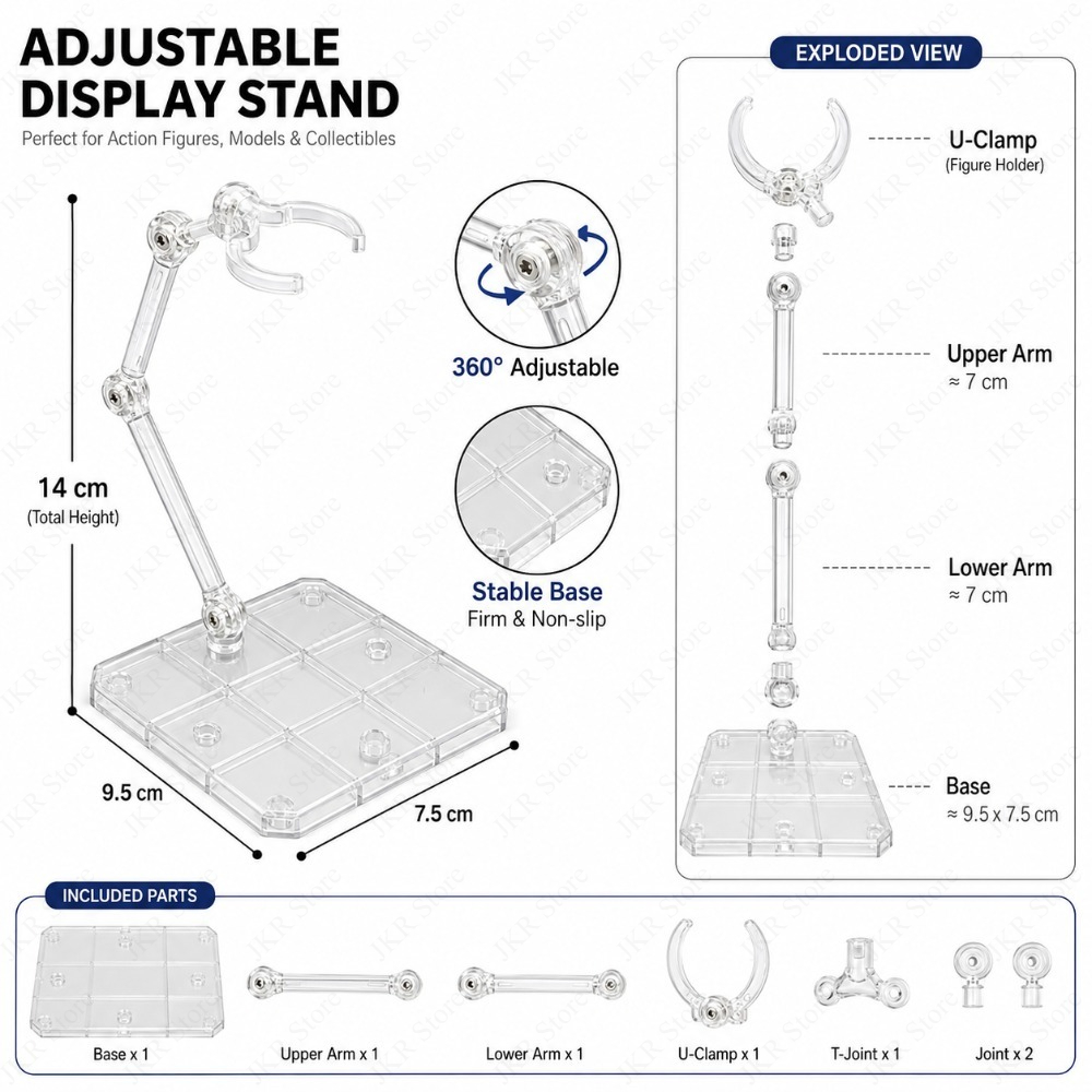 1/3/5/10 Stück transparenter A – Action Figure Stand Bewertung und Preis