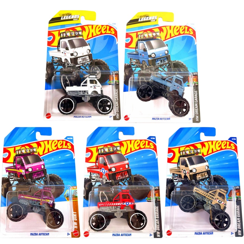 Hot Wheels Mazda Autozam Alloy – Hot Wheels Car Monster Trucks Bewertung und Preis